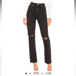 AGOLDE Cherie Black Jeans Size 26